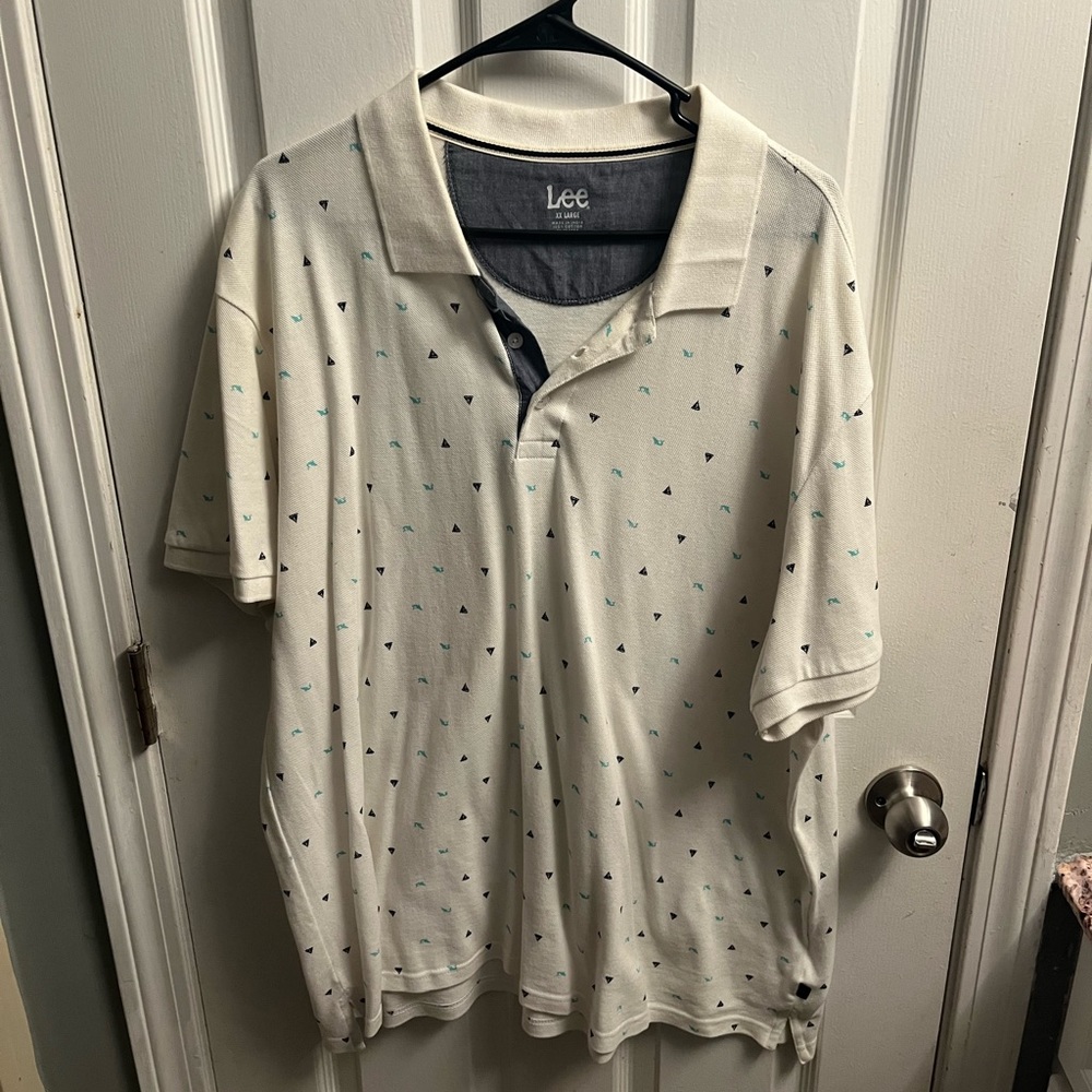 Mens 2xl Lee polo